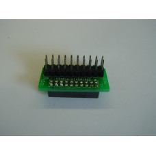 2mm to 2.54mm Adapter, 20 Pin, Centered