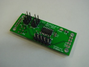 The SPI_DIO board