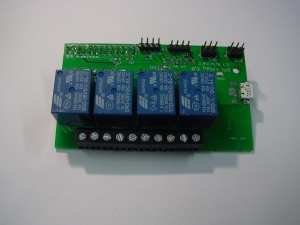 The Raspberry Relay board